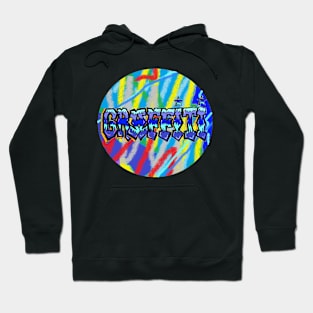 graffiti scribble 7 Hoodie